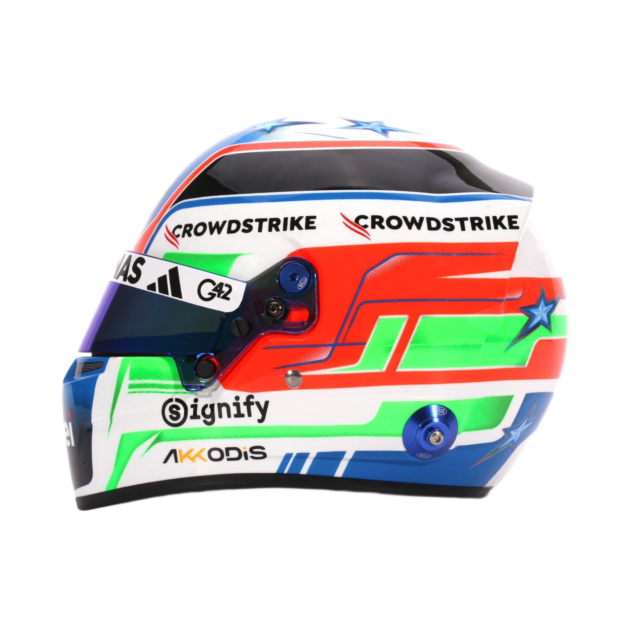 1:2 Kimi Antonelli Mercedes 2025 Season Helmet - Bell