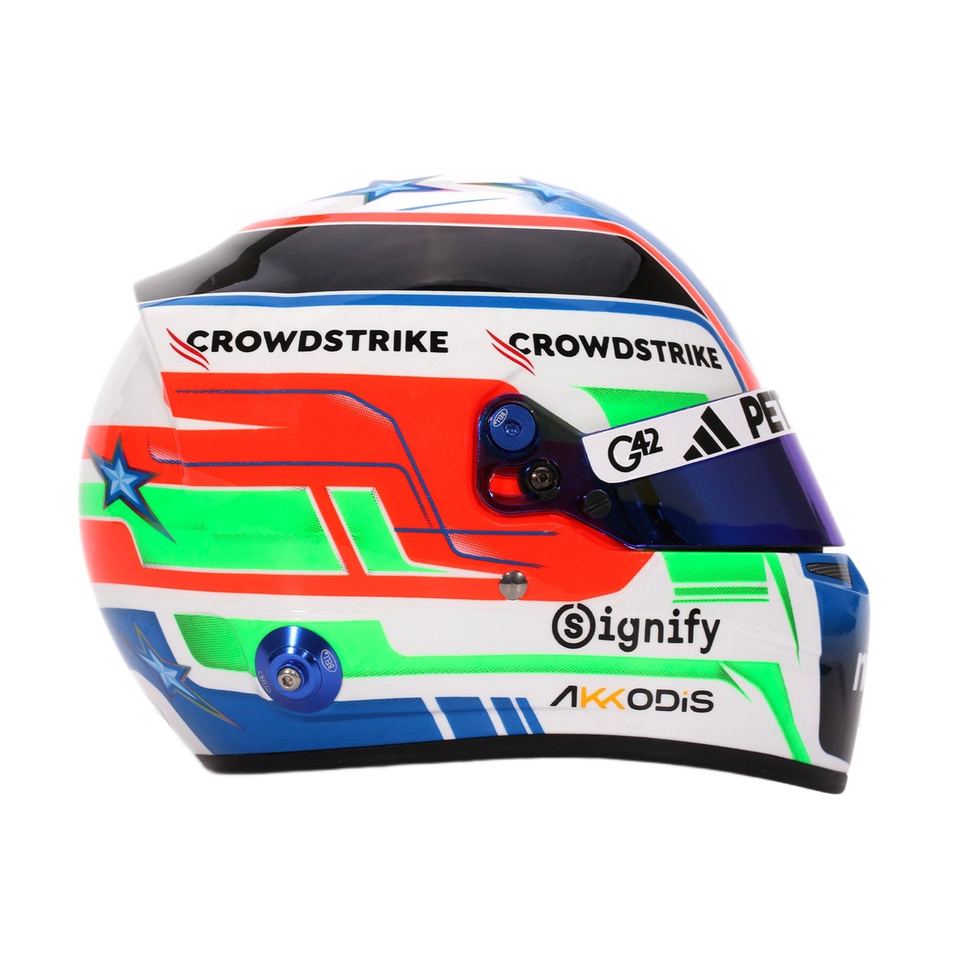 1:2 Kimi Antonelli Mercedes 2025 Season Helmet - Bell