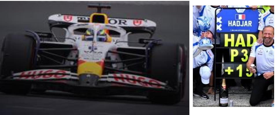 **Pre Order 1/43 Racing Bulls VCARB 02 No.6 Visa Cash App Racing Bulls  Formula One Team, I. Hadjar '3rd Dutch GP 2025'