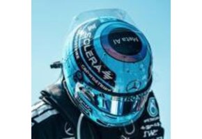 **Pre Order 1/5 Helmet George Russell - USA  GP 2025