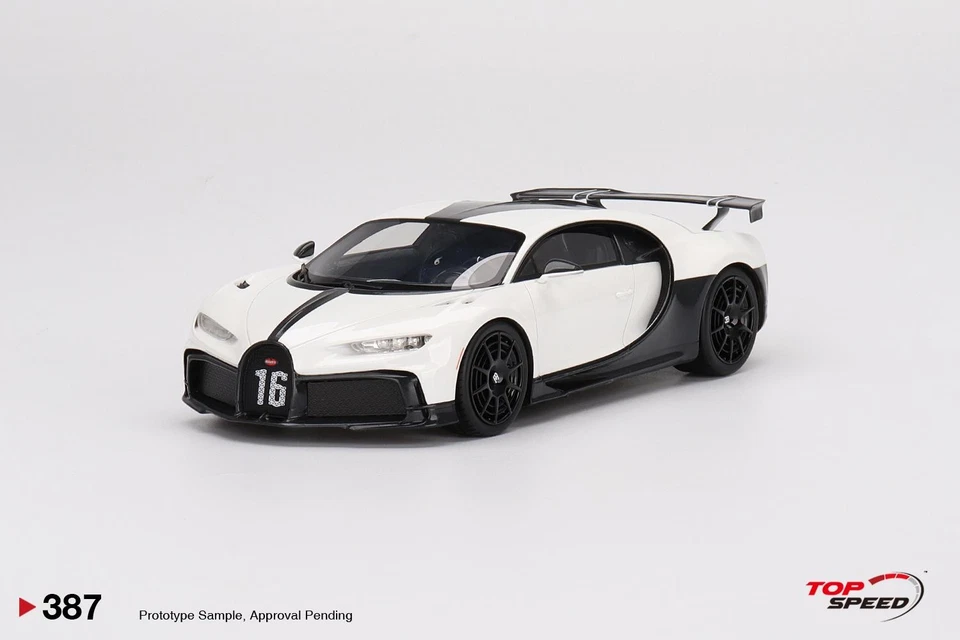 Scalemodel 1:18 Bugatti Chiron Pur Sport Agile Blue Truescale Models