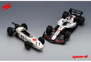 **Pre Order 1/43 2-Car Set 'Tribute to Honda' RB21 Max Verstappen 'Winner Japan 2025' & RA272  Richie Ginther 'Winner Mexican GP 1965'