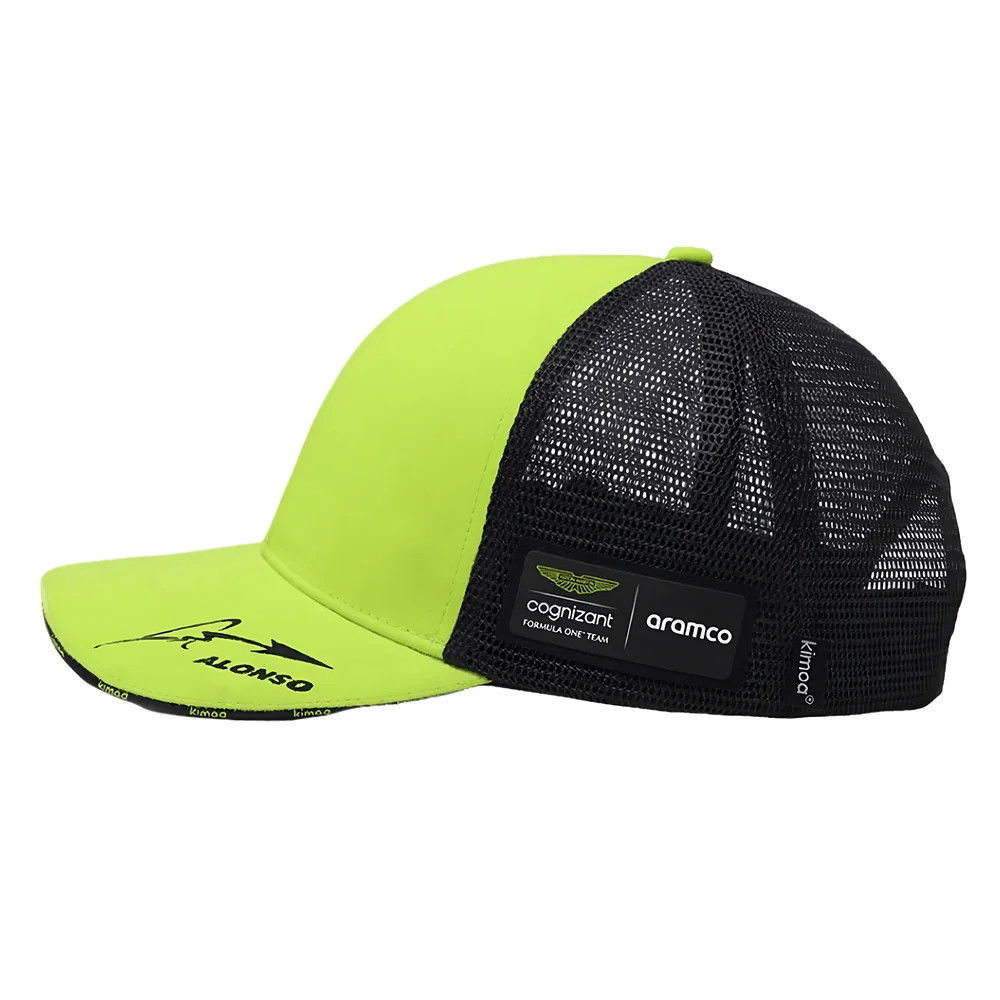Fernando Alonso Aston Martin F1 Cap Lime