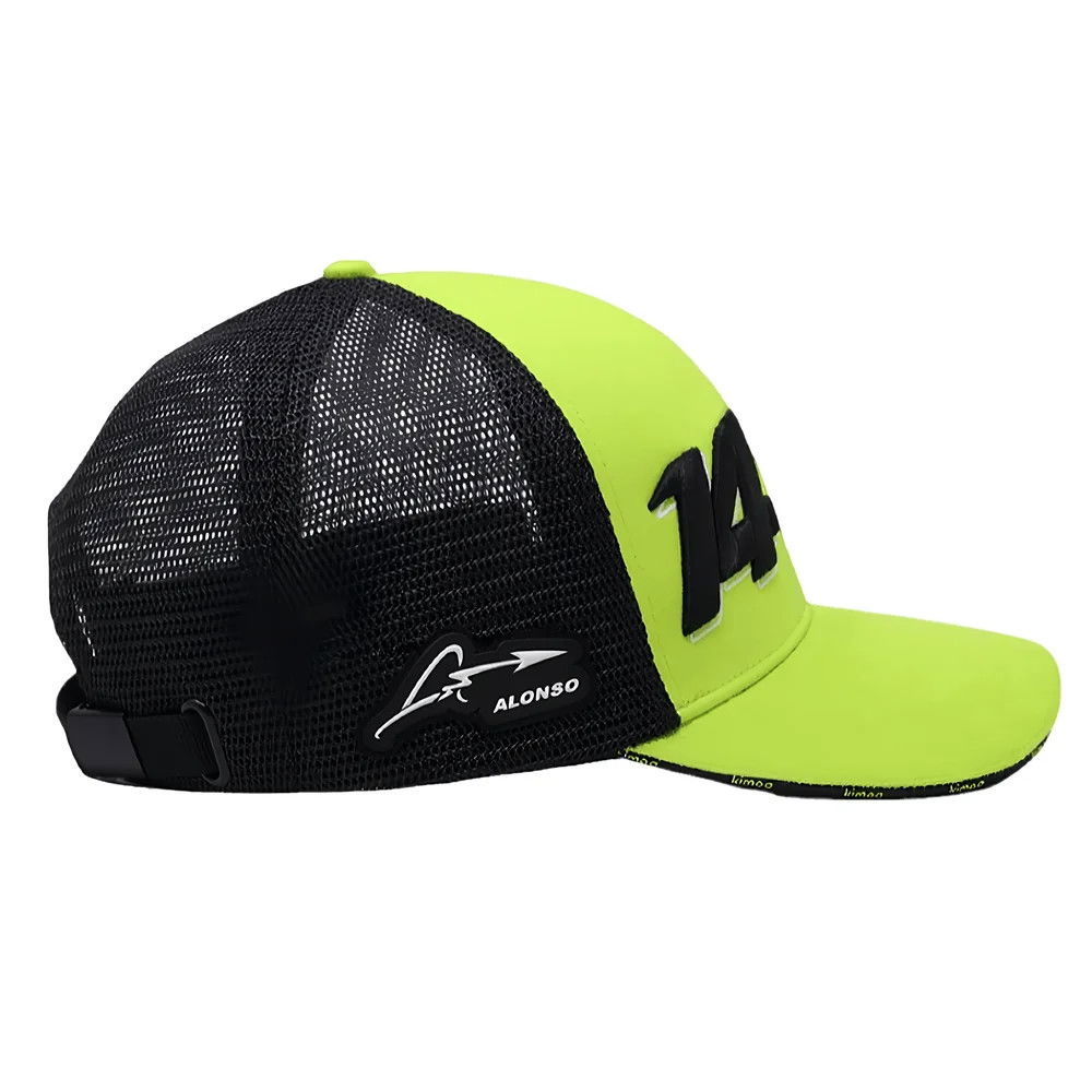 Fernando Alonso Aston Martin F1 Cap Lime