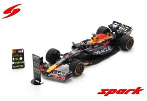 1:12 Oracle Red Bull Racing RB19, M. Verstappen Qatar 2023 'World Champion'