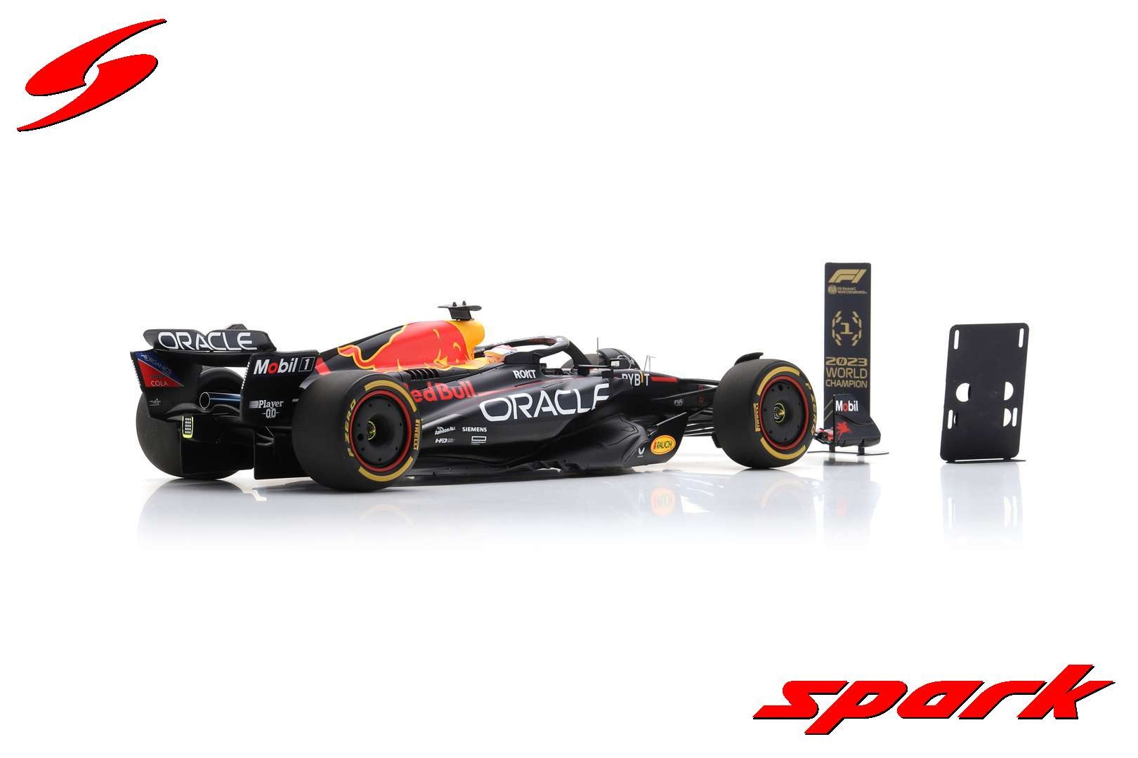 1:12 Oracle Red Bull Racing RB19, M. Verstappen Qatar 2023 'World Champion'