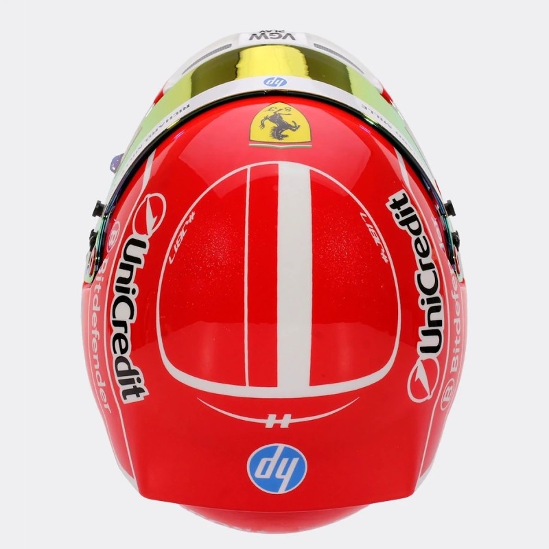 1:2 Helm Charles Leclerc – Ferrari F1 2025 | Officiële Replica - Bell Helmets