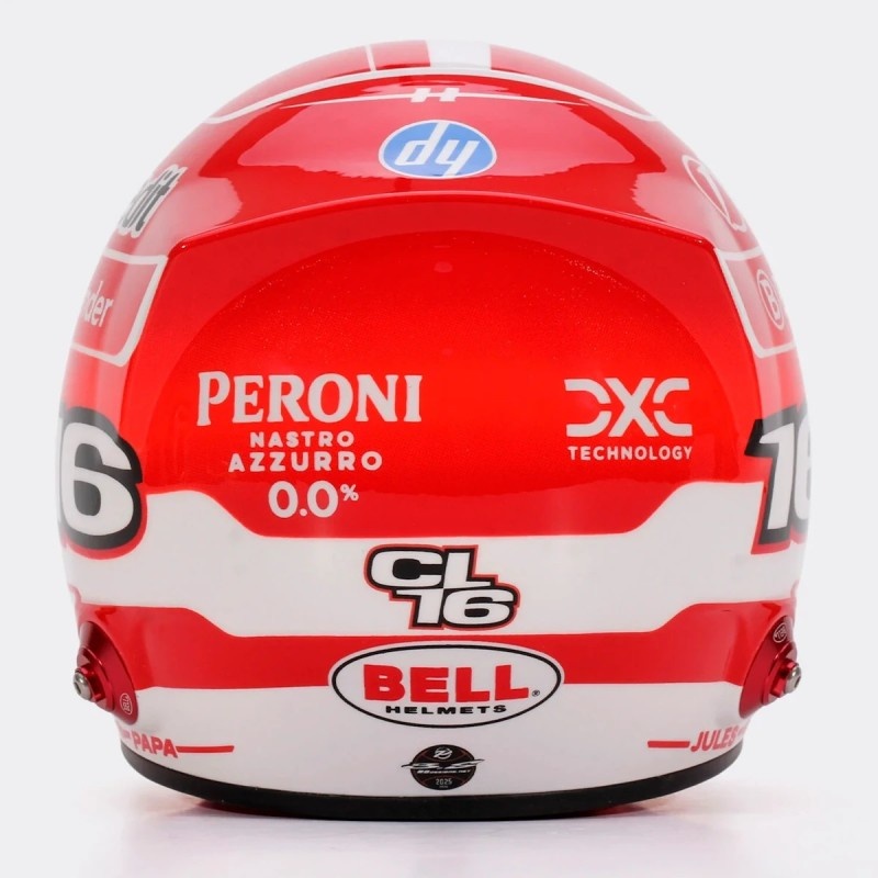 1:2 Helmet Charles Leclerc – Ferrari F1 2025 | Official Replica - Bell Helmets