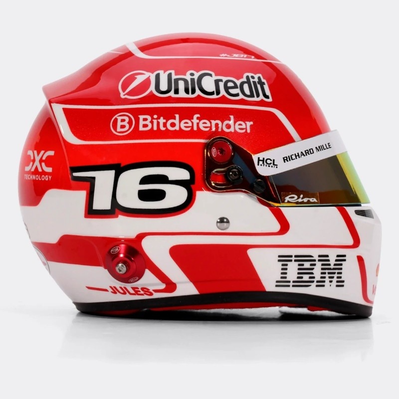 1:2 Helmet Charles Leclerc – Ferrari F1 2025 | Official Replica - Bell Helmets