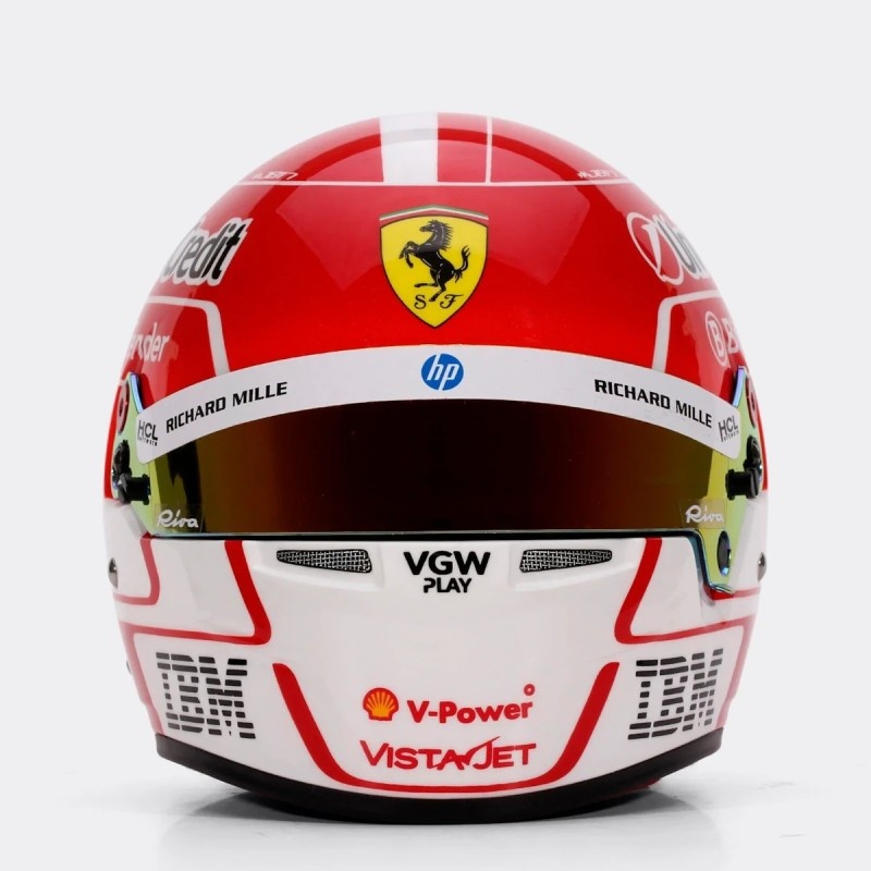 1:2 Helm Charles Leclerc – Ferrari F1 2025 | Officiële Replica - Bell Helmets