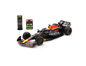 1:12 Oracle Red Bull Racing RB19, M. Verstappen Qatar 2023 'World Champion'