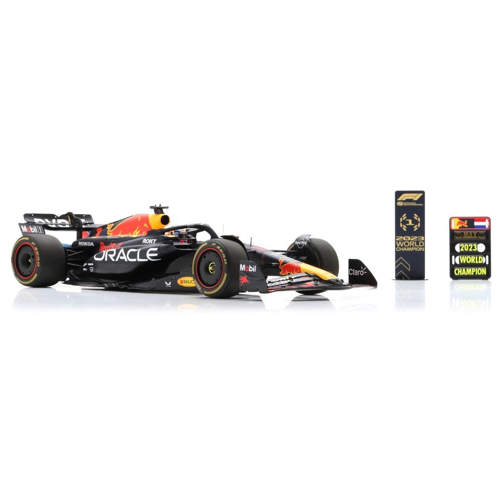 1:12 Oracle Red Bull Racing RB19, M. Verstappen Qatar 2023 'World Champion'