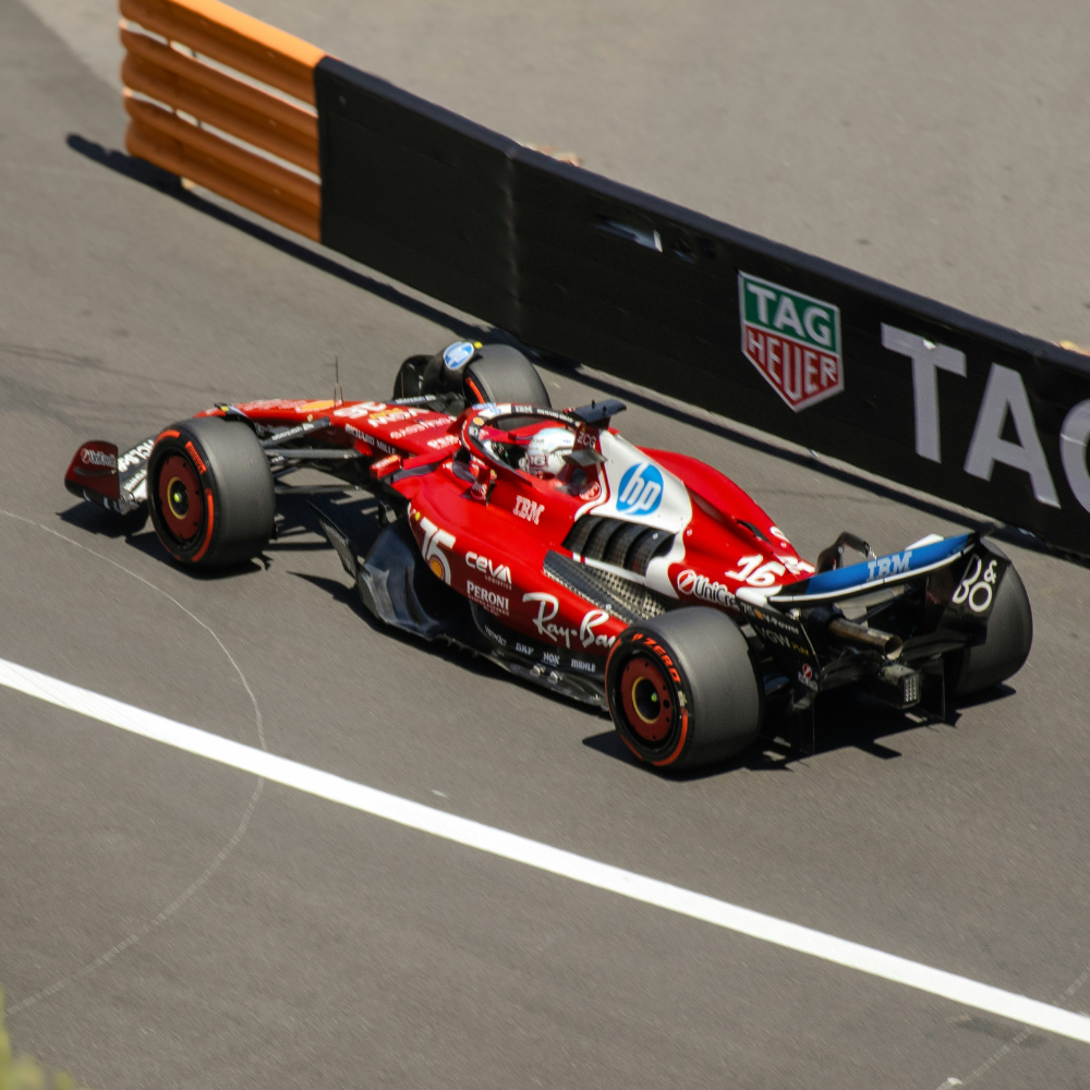 **Pre Order 1:12 Charles Leclerc Ferrari SF-25 Monaco GP 2nd Place 2025 - Looksmart