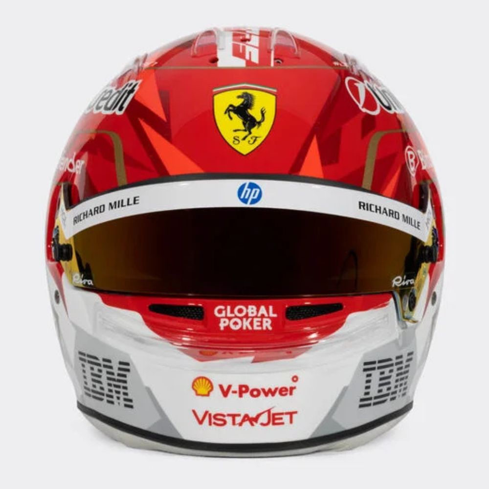 **Pre-order 1:5 Charles Leclerc Scuderia Ferrari HP - Las Vegas 2025 - Looksmart