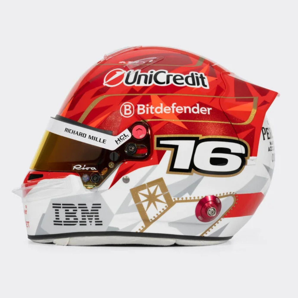 **Pre-order 1:5 Charles Leclerc Scuderia Ferrari HP - Las Vegas 2025 - Looksmart