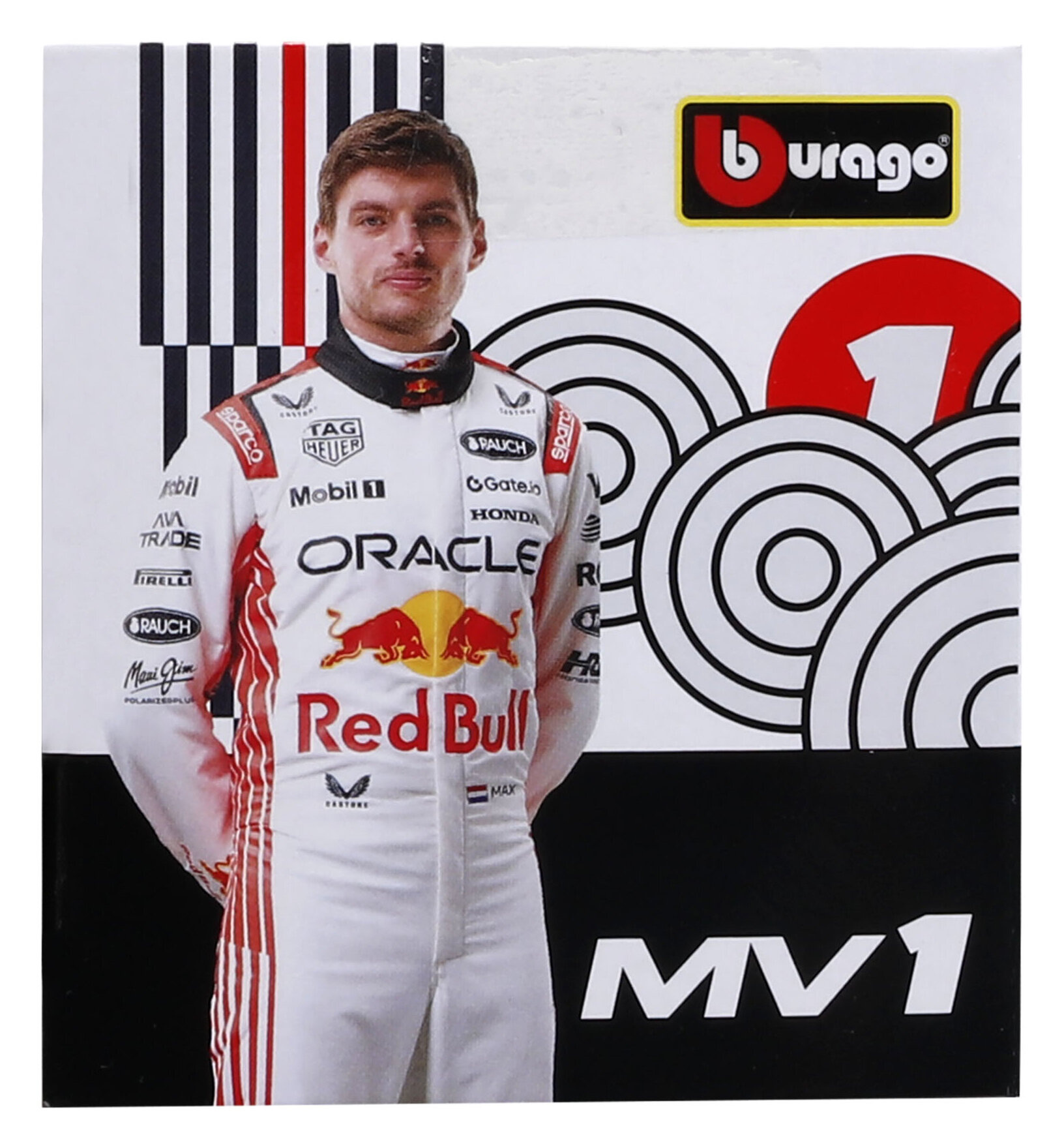 1:43 Max Verstappen RB21 Red Bull Racing Winner Japan 2025 - Bburago
