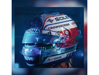 **Pre Order 1/5 Helmet Kimi Antonello 'Las Vegas Grand Prix 2025'