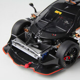 1:18 Pagani Huayra R- Pearl White - LCD Model