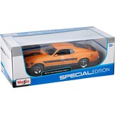 1:18 Ford Mustang Mach 1 1970 Orange Maisto
