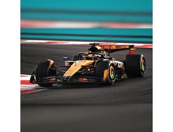 1:43 Oscar Piastri 2nd Abu Dhabi 2025