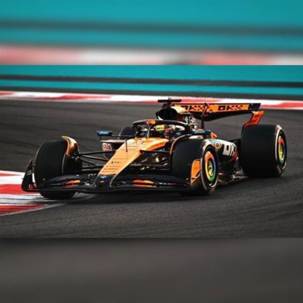 1:43 Oscar Piastri McLaren F1 2nd Abu Dhabi 2025 - Spark Models