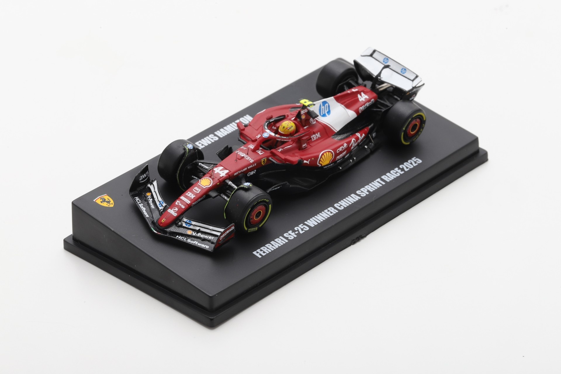 1:64 Scuderia Ferrari SF-25, Lewis Hamilton 'Winner China Sprint Race 2025'
