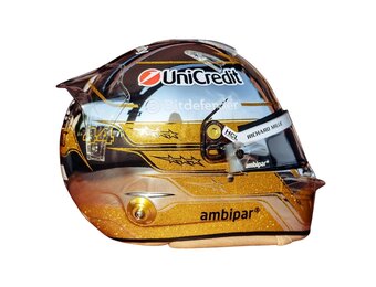 1:5 Lewis Hamilton Scuderia Ferrari HP - Abu Dhabi GP 2025 Special Edition Helm