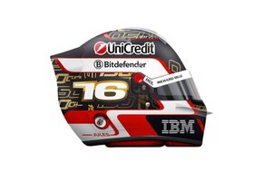 1:5 Charles Leclerc Scuderia Ferrari HP - Abu Dhabi GP 2025 Special Edition Helm
