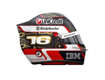 1:5 Charles Leclerc Scuderia Ferrari HP - Abu Dhabi GP 2025 Special Edition Helm