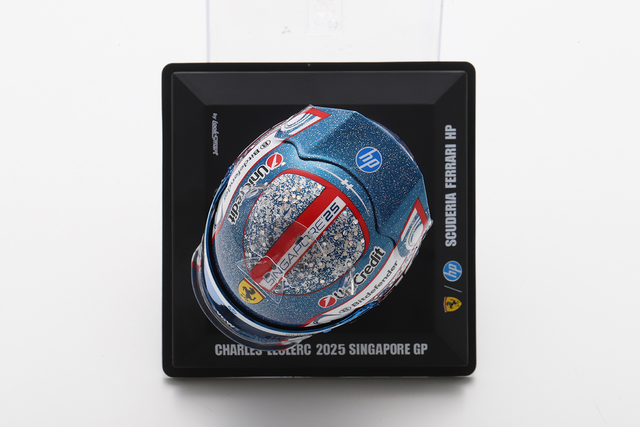 **Pre Order 1/5 Helmet Charles Leclerc - Singapore GP 2025