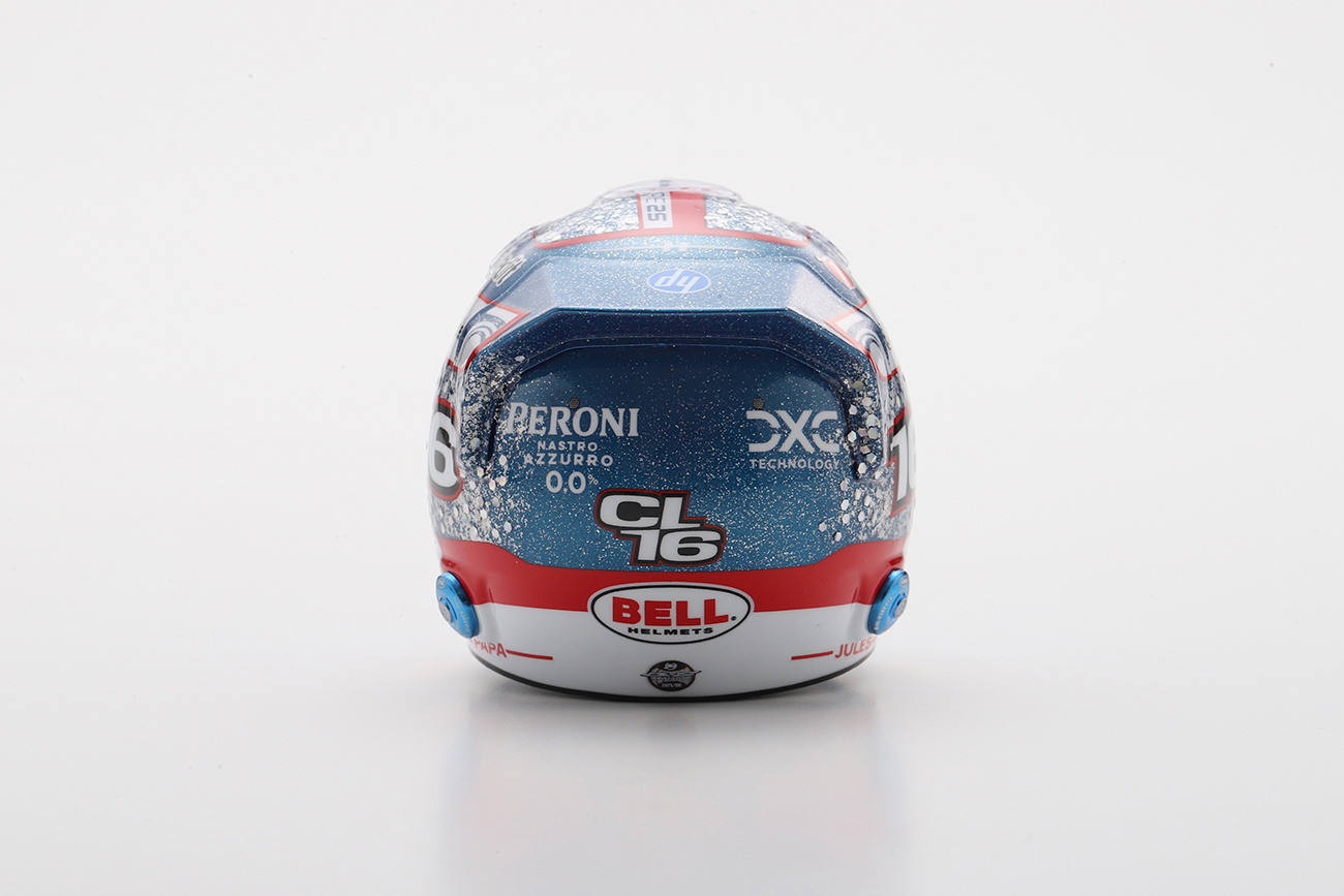 **Pre Order 1/5 Helmet Charles Leclerc - Singapore GP 2025