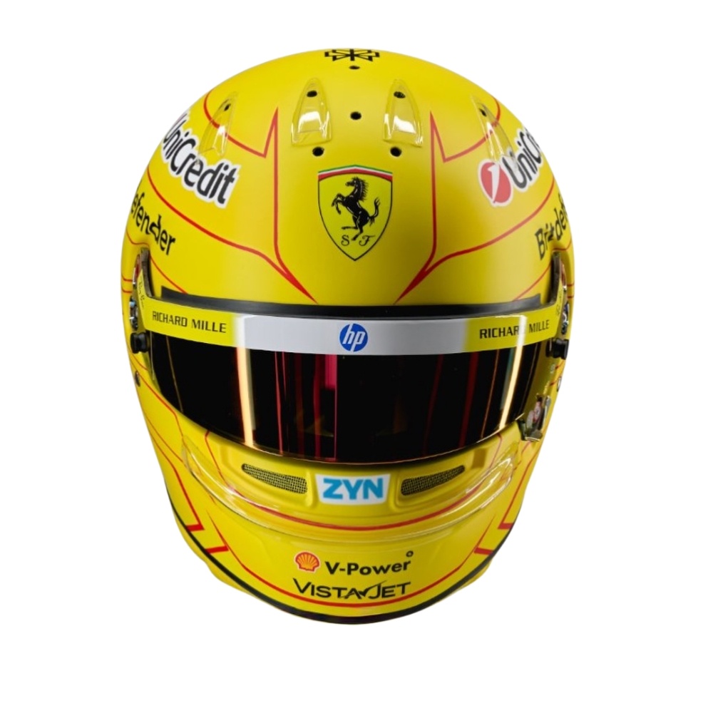 1:5 Lewis Hamilton Scuderia Ferrari HP - 2026 Seizoenshelm - Looksmart