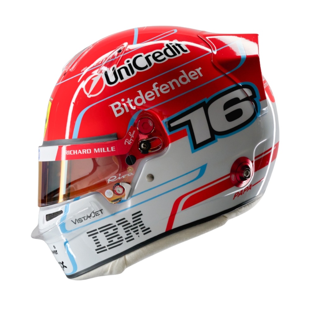 1:5 Charles Leclerc Scuderia Ferrari HP – 2026 Season Helmet - Looksmart