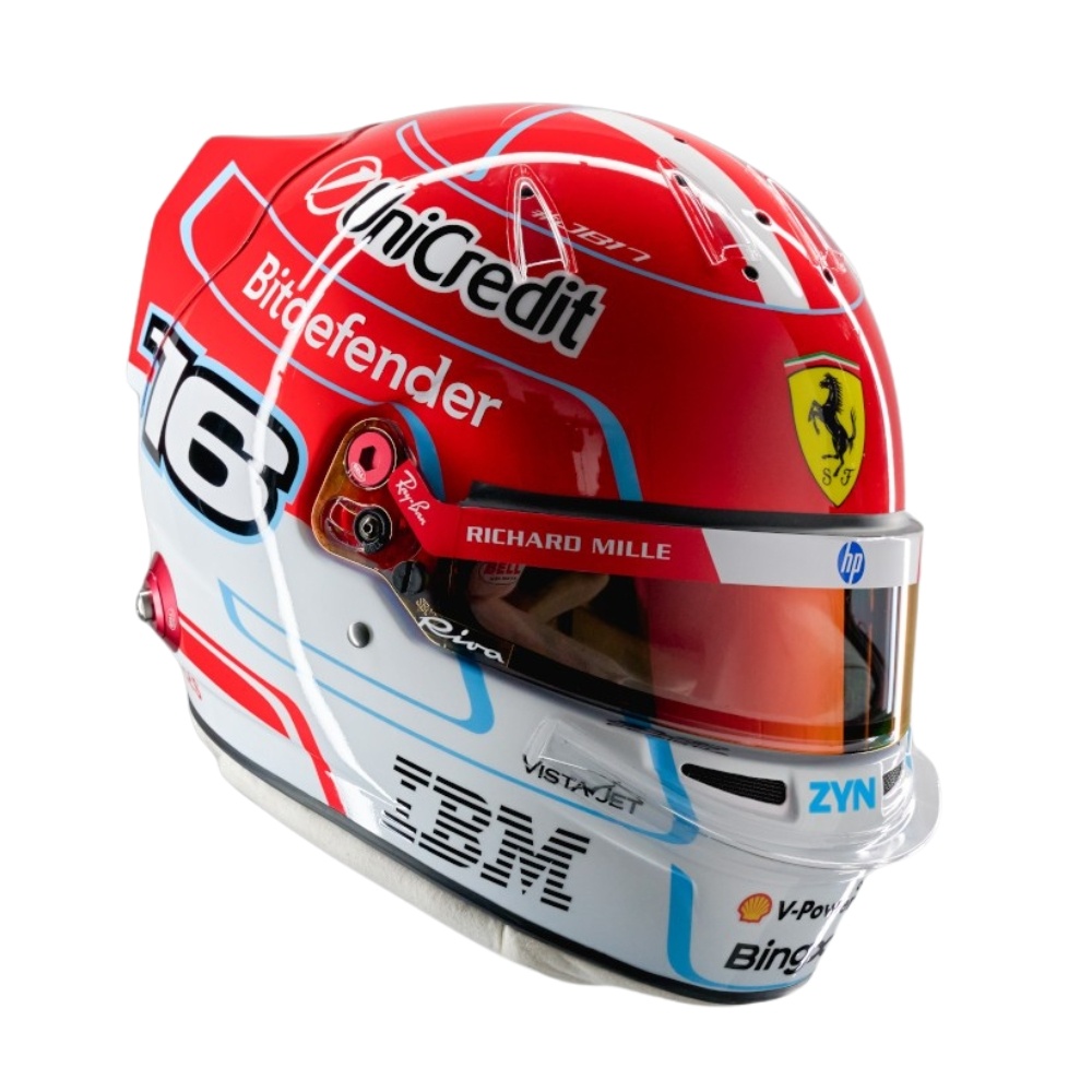 1:5 Charles Leclerc Scuderia Ferrari HP – 2026 Season Helmet - Looksmart