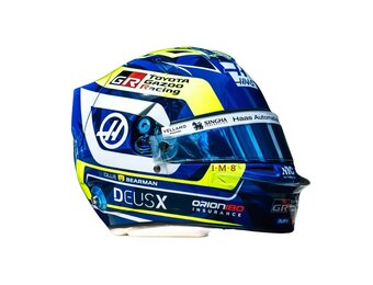 1:5 O. Bearman TGR Haas - 2026 Seizoenshelm