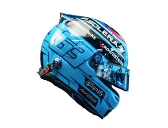 1:5 G. Russell Mercedes-AMG - 2026 Seizoenshelm