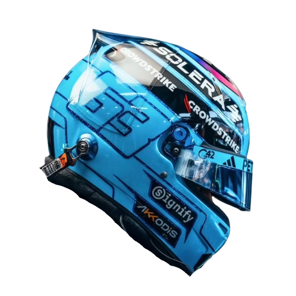 1:5 George Russell Mercedes-AMG Petronas F1 - 2026 Seizoenshelm - Spark Models