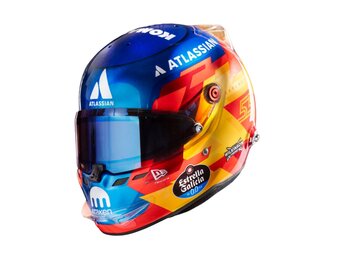 1:5 C. Sainz Williams - 2026 Seizoenshelm