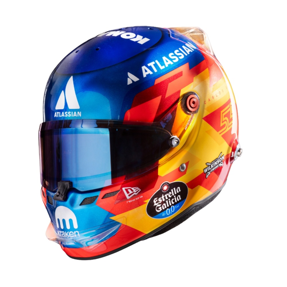 1:5 Carlos Sainz Atlassian Williams F1 Team - 2026 Seizoenshelm - Spark Models