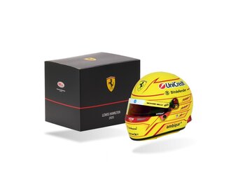 1:2 Helm Lewis Hamilton – Ferrari F1 2025 | Officiële Replica - Bell Helmets