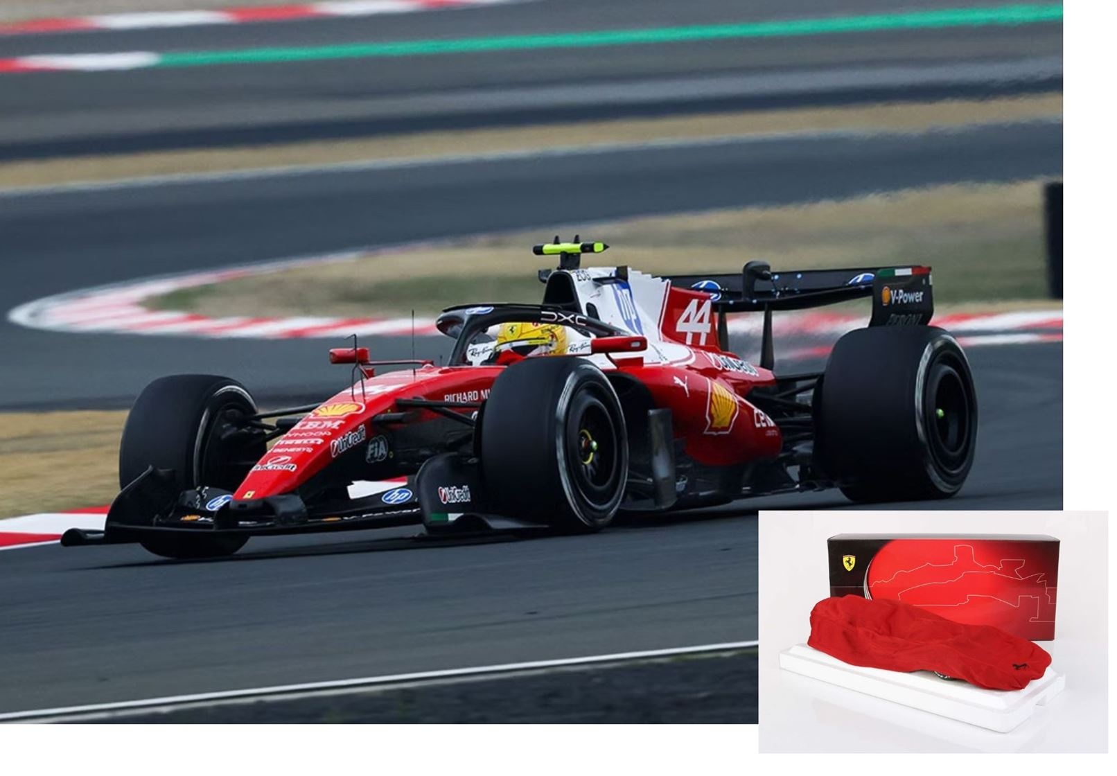 1:18 Lewis Hamilton Scuderia Ferrari HP - SF-26 Chinese GP 2026 - 3rd Place - BBR Models