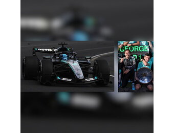 1:43 G. Russell #63 Mercedes-AMG W17 - Australia GP 2026 - Winner