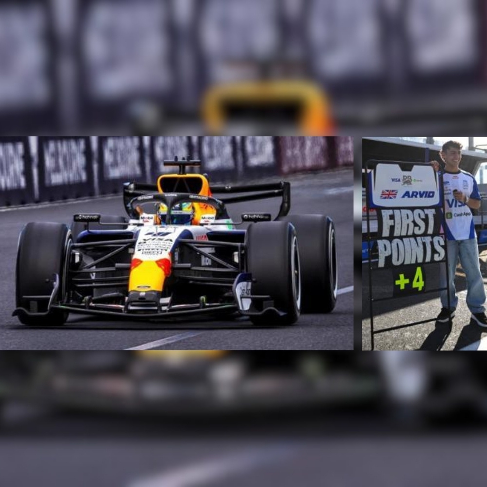 1:43 Arvid Lindblad #41 Visa Cash App Racing Bulls Formula One Team VCARB 03 - Australian GP 2026 - 8th Place - Spark Models