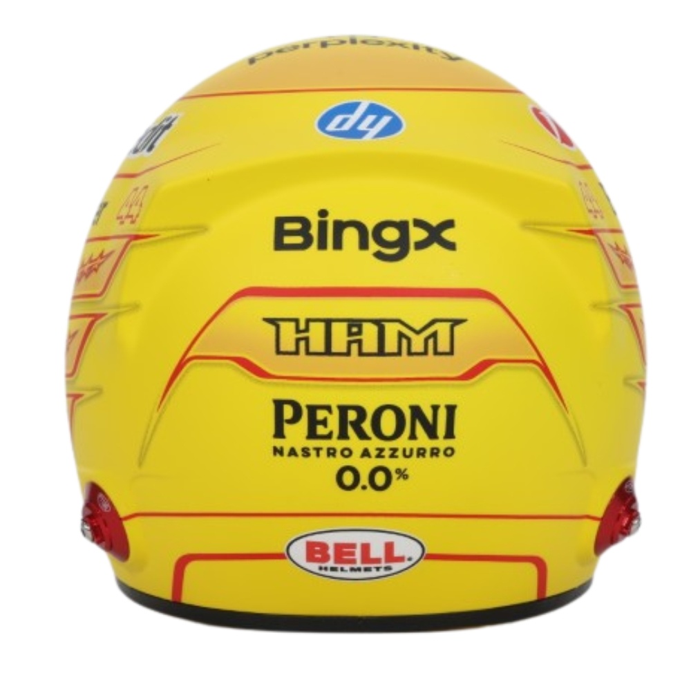 1:2 Lewis Hamilton Scuderia Ferrari HP - 2026 Seizoenshelm - Bell Helmets