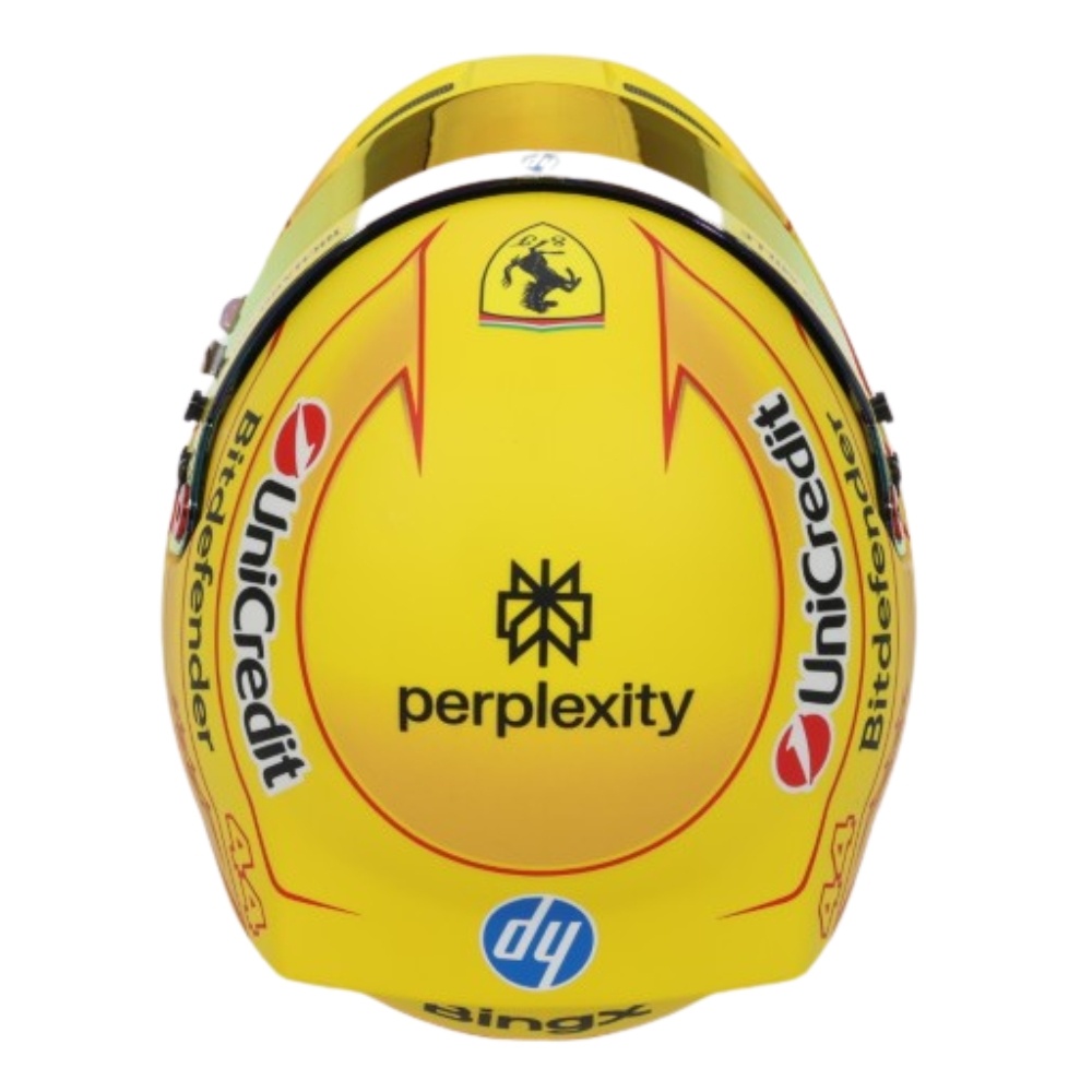 1:2 Lewis Hamilton Scuderia Ferrari HP - 2026 Seizoenshelm - Bell Helmets
