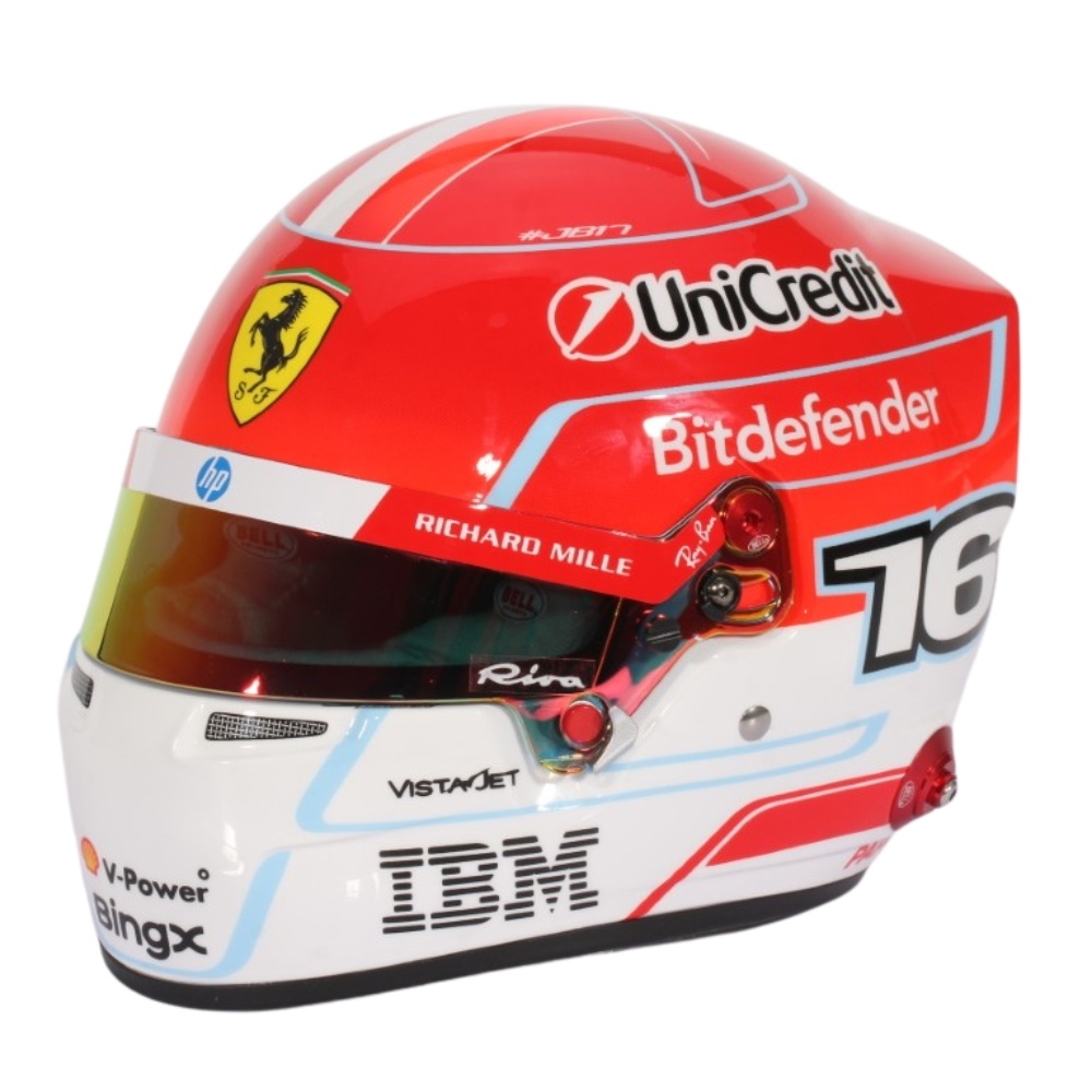 1:2 Charles Leclerc Scuderia Ferrari HP –2026 Seizoenshelm - Bell Helmets
