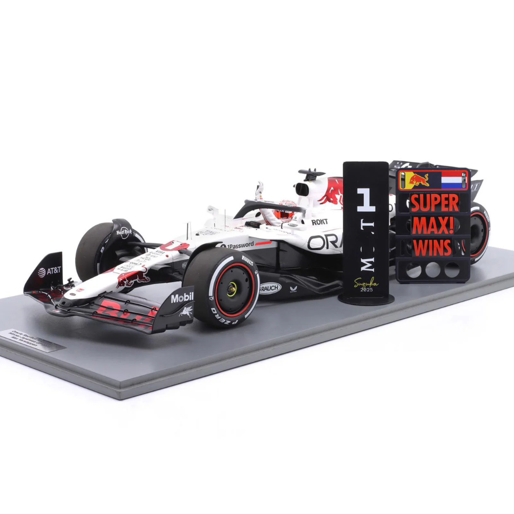 1:12 Max Verstappen Red Bull Racing RB21 #1 - 'Winner Japanse GP