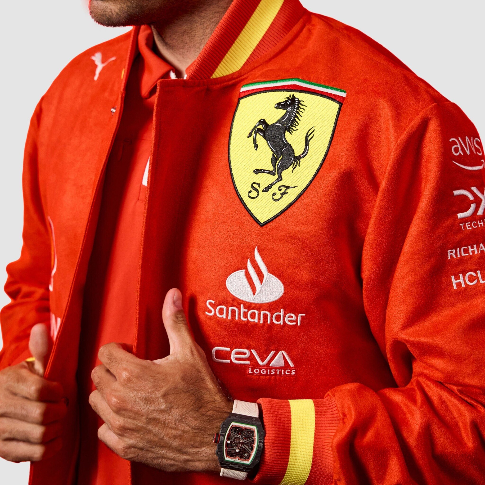 Scuderia Ferrari F1 Team Varsity Jas