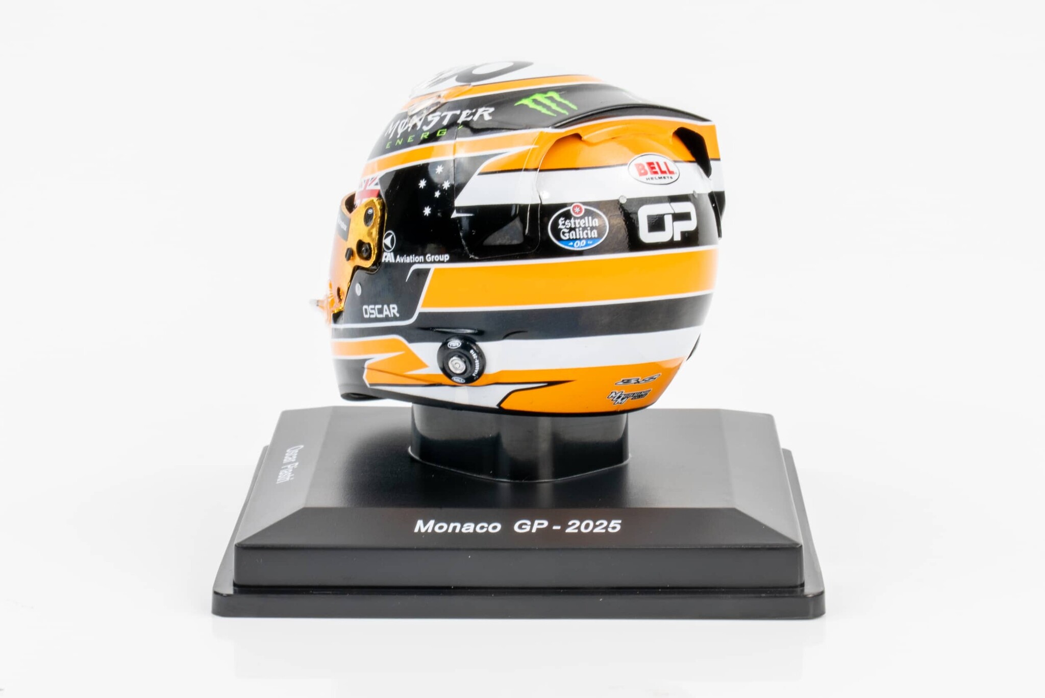 1:5 Oscar Piastri - Monaco GP 2025 Helm - Spark Models