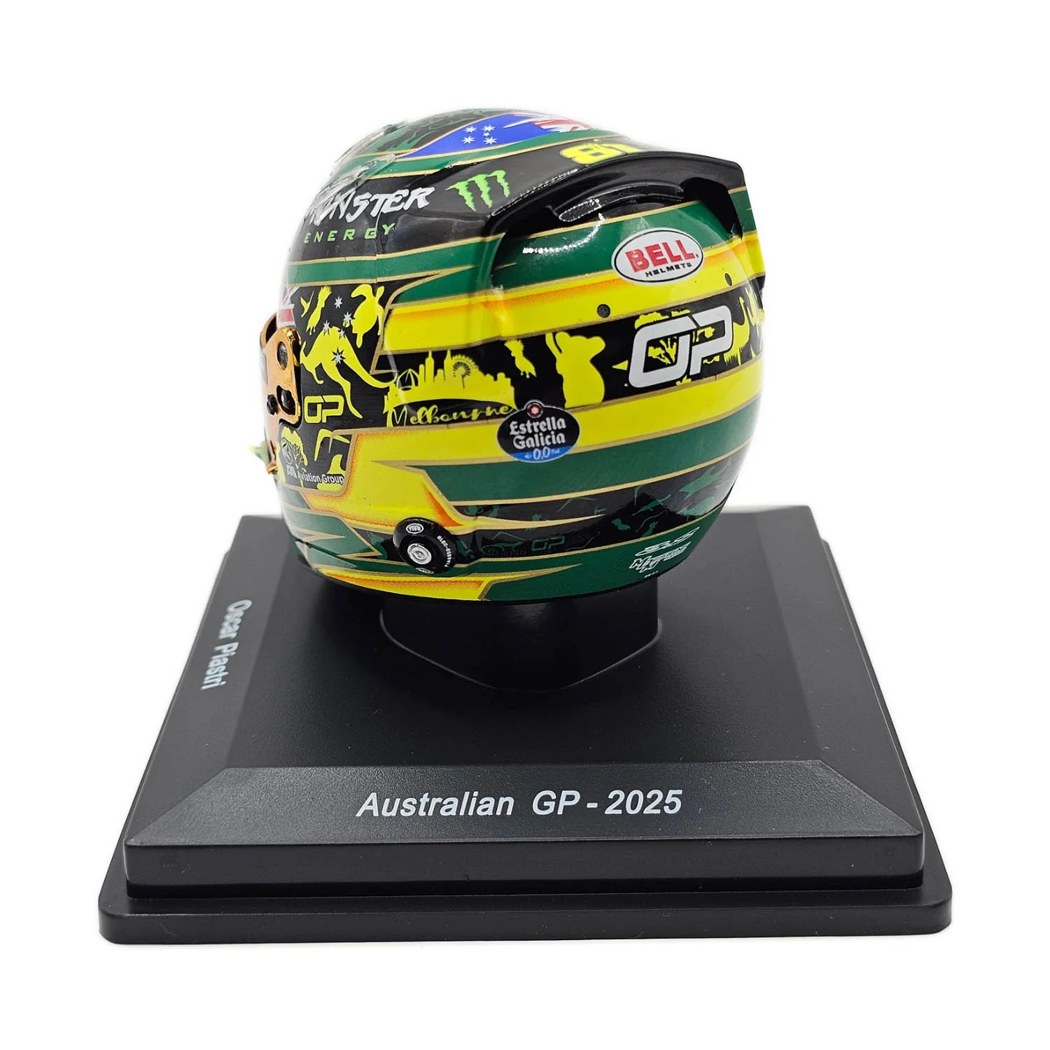 1/5 Helmet Oscar Piastri - Australian GP 2025